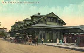 How far is new rochelle from poughkeepsie? The New Rochelle Railroad Station Was Built In 1887 And Was Listed On The National Register Of Historic Places In 2 New Rochelle New Rochelle New York Rochelle