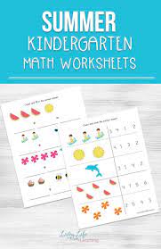 Summer Kindergarten Math Worksheets Kindergarten Math Worksheets Kindergarten Math Kindergarten Addition Worksheets