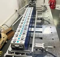 Prismatic Lithium Battery Pack Module Stacking and Pressing ...