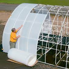 Solexx garden master buried in snow on mt hood. Twin Wall Solexx Greenhouse Covering In Rolls