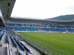 The new stadium on moldefjord's riverfront, just west of molde city centre, was built within just a year. Aker Stadion Stadion In Molde