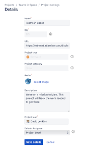 Edit Your Service Project Details Jira Service Management Cloud Atlassian Support