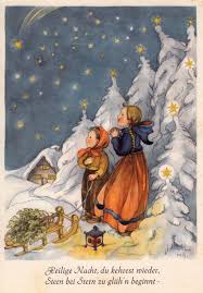 Ak M Savelsberg Weihnachten Kinder Im Winterwald Sehen