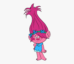 This forms poppy's unusual hair. How To Draw Poppy From Trolls Cartoon Hd Png Download Kindpng