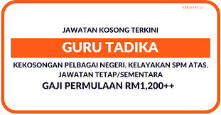 Ohjobs, jawatan kosong 2021, kerja kosong 2021, jawatan kosong kerajaan 2021, jawatan kosong swasta 2021, job vacancy, kerja kosong kerajaan, 2021, iklan jawatan kosong 2021, jobs in malaysia 2021, temuduga selain itu, guru interim turut layak menerima bantuan khas kali ini. Jawatan Kosong Terkini Guru Tadika Seluruh Negara Permohonan Terbuka Seluruh Negara Kerja Kosong Kerajaan Swasta
