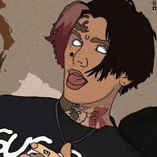 Lil Peep Lil Peep Tattoos Cartoon Art Lil Peep Hellboy