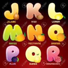 This order of alphabets is . Fruits And Berries In Alphabetical Order Vector Royalty Free Cliparts Vectors And Stock Illustration Image 19122338