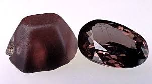 The Taaffeite Gemstone Pronounced Tar Fight Is Purple To Red And Was First Discovered In 1945 C Minerals And Gemstones Stones And Crystals Gems And Minerals