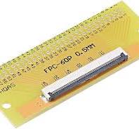 uxcell FFC FPC 60 Pin 0.5mm Pitch to DIP 2.0mm PCB Converter Board Couple Extend Adapter