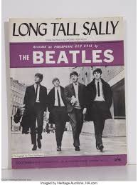 5'11 with ringo starr 5'8. Beatles Long Tall Sally Sheet Music 1964 Music Lot 22574 Heritage Auctions