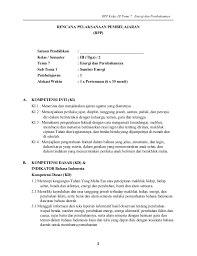 Tagihan listrik menjadi lebih sedikit 4. Rpp Kelas 3 Tema 7 Energi Dan Perubahanya