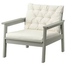 Bondholmen Sillon Jardin Tinte Gris Kuddarna Beige Ikea Furniture Ikea Armchair