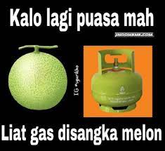 Kalo Lagi Puasa Liat Gas Disangka Melon Tennis Funny Melon Memes