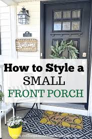 Small Front Porch Decor 7 Budget Friendly Decorating Ideas Coffee Pancakes Dreams Front Porch Decorating Small Front Porches Decorating Ideas Small Front Porches