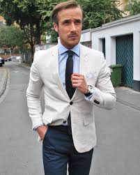 Modern Wool Tie In Dark Brown And Navy Bows N Ties Com Linen Blazer Men Blazers For Men Blazer Men Outfit