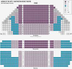 Reasonable August Wilson Theatre Seating Chart View
