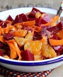 Salade De Betterave Oranges Et Carotte Betterave Salade Recettes De Cuisine Cuisine