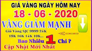 Giá vàng 9999 hôm nay bao nhiêu một chỉ. Gia Vang 9999 Hom Nay 18 6 2020 Bao Nhieu Má»™t Chá»‰ Gia Vang Sjc 9999 24k TrÆ°á»£t Dá»'c Giáº£m Gia Máº¡nh