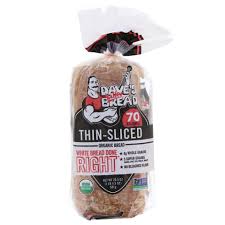 Calories in barley bread based on the calories, fat, protein, carbs and other nutrition information submitted for barley bread. Dave S Killer Bread White Bread Done Right Thin Sliced Organic Bread Shop Bread At H E B