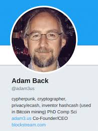 Who Is Adam Back? About the Blockstream CEO