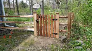Hoover fence claims it is the simplest of all post and rail fences to install due to the mortise and tenon connections. Wood Fencing Qual Line Fence