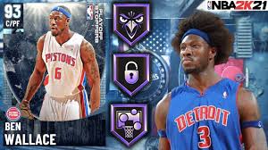 Ben wallace helps hold shaq to 14 points in a blowout victory during game 3 of the 2004 finals. Playoff Stoppers Diamond Ben Wallace Gameplay Big Ben Is An Athletic Freak In Nba 2k21 Myteam Youtube