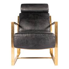 Paradiso Chair Black Chairs Moe S Wholesale Moe S Home Collection Leather Accent Chair Armchair
