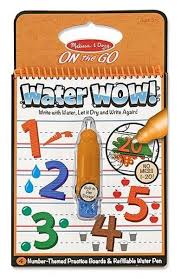 Un blog ce cuprinde planse de colorat si fise de lucru pentru copii. Water Wow Carnet De Colorat Apa Magica Numere Libris