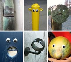 Eye Bombing Recyclart Street Art Art Lessons Yarn Bombing