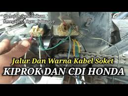 Maybe you would like to learn more about one of these? Detail Gambar Jalur Dan Warna Kabel Soket Kiprok Dan Cdi Honda Megapro Tig