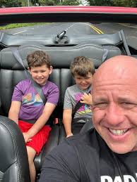 Enjoying my new pickup while my kids make a mess. #favoritepartoftheday