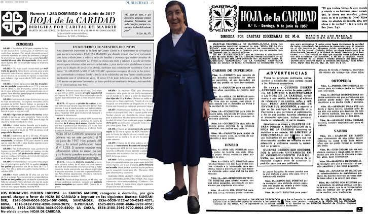 Adiós a la responsable de la Hoja de la Caridad de Cáritas Madrid - Alfa y Omega