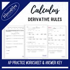 Below, you will find a large assortment of various free handwriting practice sheets which are all free to print. Derivatives Practice Worksheets Teaching Resources Tpt