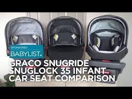 graco snugride snuglock 35 infant car seat comparison 35 vs