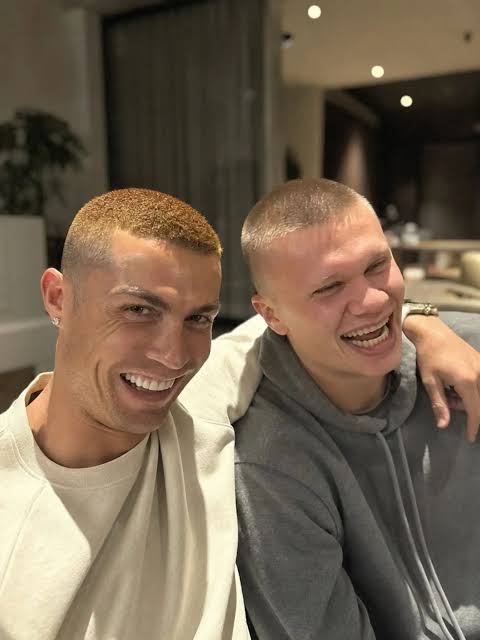 Ronaldo & Haaland New Hairstyle.❤️