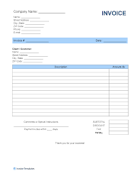 If you want to start a business in the construction industry, then you need to learn all the special terminology related to this field. Free Blank Invoice Templates In Pdf Word Excel