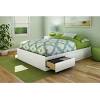 This platform full size bed with drawers is a proposition for those, who like functionality and simplicity combined in one item. 1