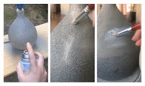 Diy Faux Cement Lamp Designed Simple