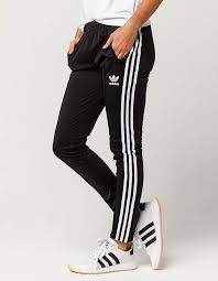 All Black Adidas Joggers Womens Adidas Superstar Womens Track Pants Black 303381100 Track Pants Women Adidas Superstar Women Women Pants Casual