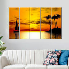 Scenery Wall Painting Www Wallmantra Com Wall Canvas Painting Beautiful Paintings Of Nature Vietnam Painting