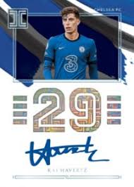 Latest football transfer rumours about kai havertz. Impeccable Jersey Number Auto Kai Havertz Mock Up Checklistcenter Com