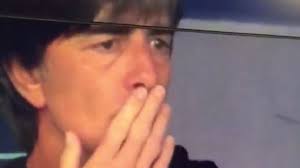 Germany manager joachim low has issued an apology for the embarrassing moment which saw him sniff his hands after putting them down his trousers live on television. Gemany Coach Joachim Low Sniffs Armpits Total Pro Sports