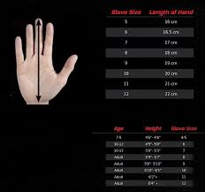 Glove Size Guide Www Futbolistastore Com