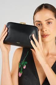 Leah Occasion Small Clutch Bag Black Accessories New Releases