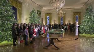 Maybe you would like to learn more about one of these? First Lady Melania Trump Gives Tour Of White House Christmas Decorations Youtube