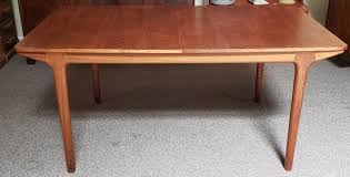 Browse a large selection of modern kitchen and dining room tables, including wood, metal, plastic and glass dining table ideas in round, oval and rectangular designs. Item U704 Mid Century Modern Double Butterfly Leaf Dining Table By Mcintosh C 1960 From Mccarney S Furniture Of San Francisco Ca Attic