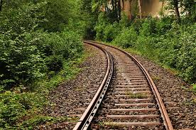 Man kennt sich und hält zusammen. Die Bahnstrecke In Radevormwald Im Winter