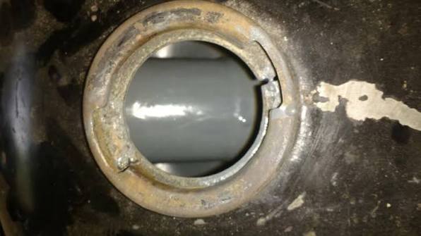 Tank rust remover and coating... BD MOTO SHOP