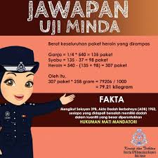 Mengandungi segala pindaan hingga januari diterbitkan. Polis Diraja M Sia Na Twitteru Jawapan Uji Minda 79 21 Kilogram Berat Dadah Heroin Yang Dirampas Mengikut Seksyen 39b Akta Dadah Berbahaya Adb 1952 Sesiapa Didapati Bersalah Memiliki Dadah Dalam Kuantiti Yang Besar