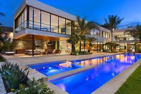 Surprising Design Details In Luxury Miami Beach Home Fancy Houses Miami Beach House Modern Mansion